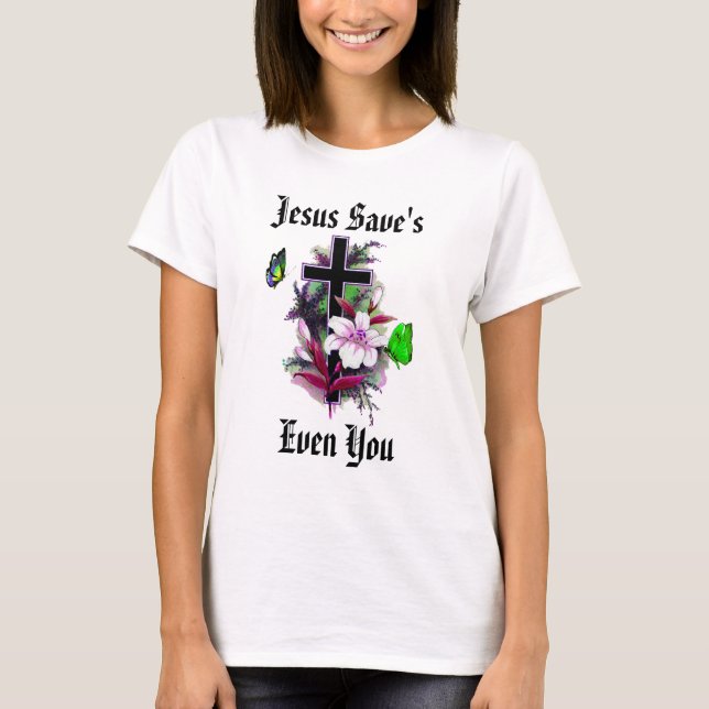 Jesus Rette nicht Shirt 6 (Vorderseite)