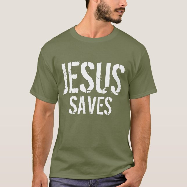 JESUS RETTE T - Shirt (Vorderseite)