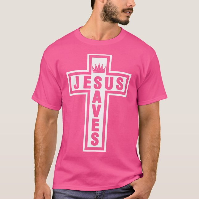 Jesus Rette T-Shirt (Vorderseite)
