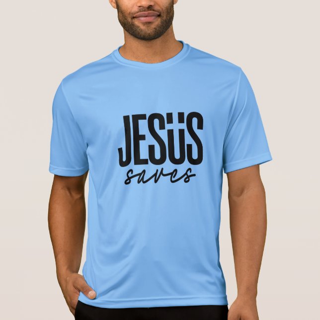 JESUS RETTE T-Shirt (Vorderseite)