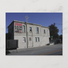 Jesus Rette von der Hölle Postkarte