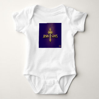 Jesus rettet 4 baby strampler