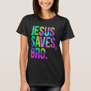 Jesus rettet Bro, christlicher Glaube T-Shirt