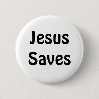 Jesus rettet button