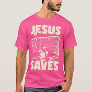 Jesus Rettet Christlicher Wasserballspieler Torwar T-Shirt