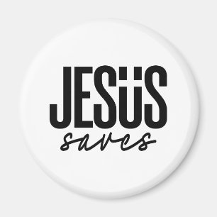 JESUS RETTET MAGNET