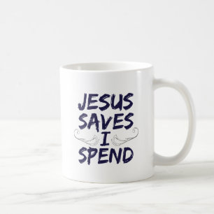 Jesus rettet mich aufwenden kaffeetasse