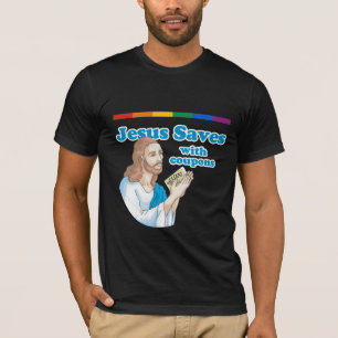 JESUS RETTET MIT KUPONS T-Shirt