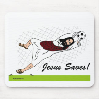 JESUS RETTET! MOUSEPAD