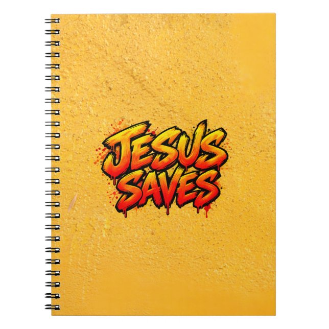 Jesus rettet notizblock (Vorderseite)