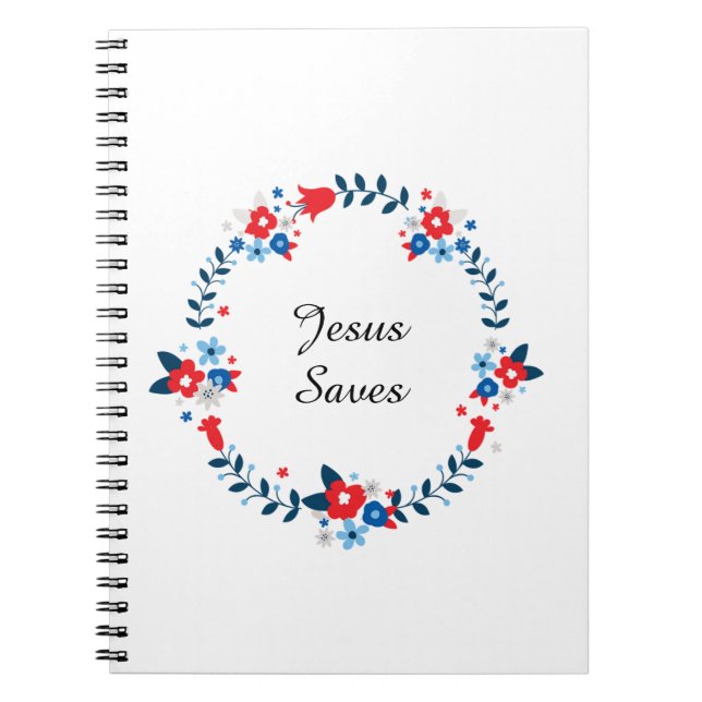 Jesus rettet notizblock (Vorderseite)