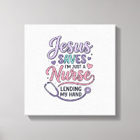 Jesus rettet Nurse Faith Shirt Design_1