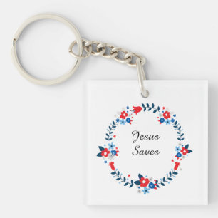 Jesus rettet schlüsselanhänger