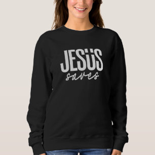 JESUS RETTET SWEATSHIRT
