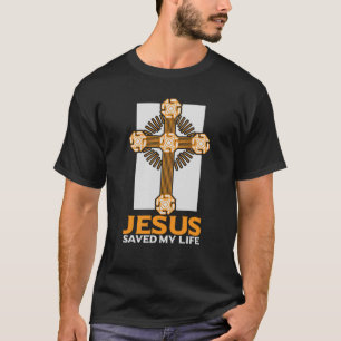 Jesus Rettete meine Religiöse Kirche Christlich 1 T-Shirt