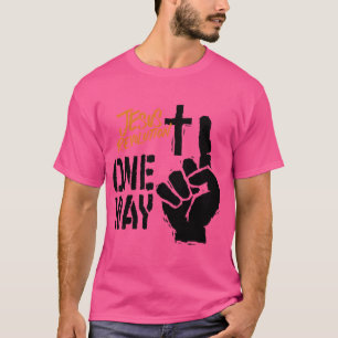 Jesus Revolution eine Art Kreuz T-Shirt