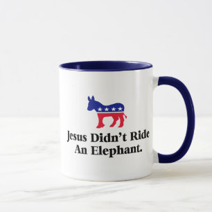 Jesus ritt kein Elefant - Anti-Trump-GOP Tasse