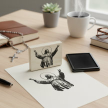 Jesus Rubber Briefmarke