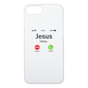 Jesus ruft - Christlich Case-Mate iPhone Hülle
