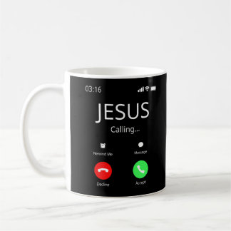 Jesus ruft - Christlich Kaffeetasse