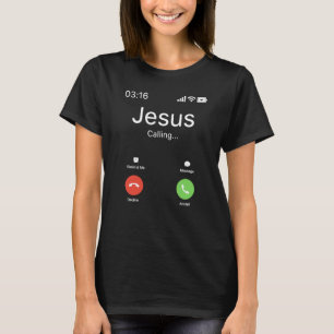 Jesus ruft - Christlich T-Shirt