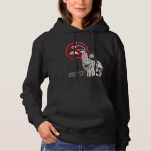 Jesus sagt nein zu Elektroautos Hoodie