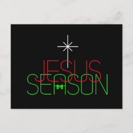 Jesus-Saison Postkarte