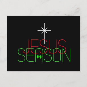 Jesus-Saison Postkarte