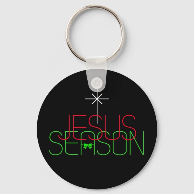 Jesus-Saison Schlüsselanhänger (Vorderseite)