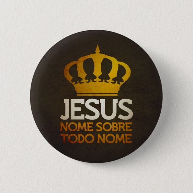 Jesus Salverd Button (Vorderseite)