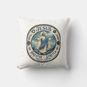 Jesus Sanfte Bewegung Wellness-Shirt Glauben basie Kissen