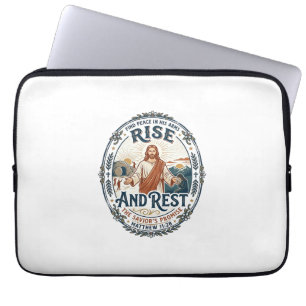 Jesus Sauerteig Brot Gemeinschaftsshirt Glaube bas Laptopschutzhülle