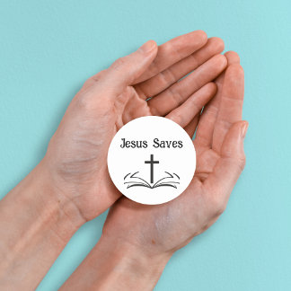 Jésus Sauve Autocollant