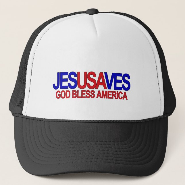 JÉSUS SAUVE LE CASQUETTE (Devant)