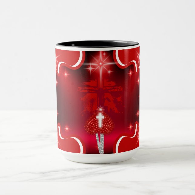Jésus Sauveur Rédempteur Mug (Centre)