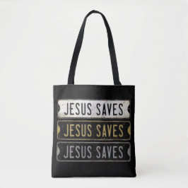 Jesus Saves Tasche