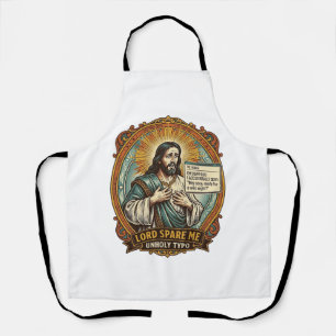 Jesus schlechte Autokorrektur Nachricht Chef Peinl Schürze