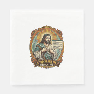 Jesus schlechte Autokorrektur Nachricht Chef Peinl Serviette