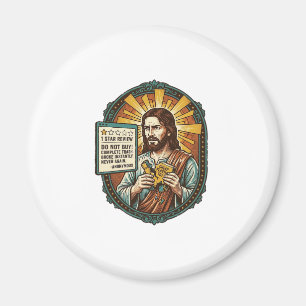 Jesus schlechter Influencer Produktbewertung Fail Magnet