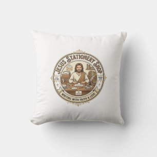 Jesus Schreibwarenladen Jesus Schreibwarenladen Ch Kissen
