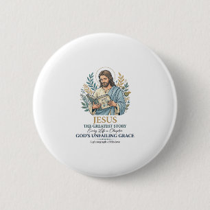 Jesus Scrapbooking Erinnerung Bewahren Mutter Vint Button