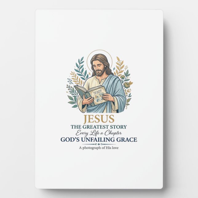 Jesus Scrapbooking Erinnerung Bewahren Mutter Vint Fotoplatte (Vorderseite)