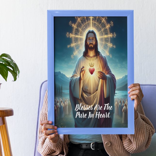 Jesus segne die Reine: Herz vor vielen Poster (Von Creator hochgeladen)