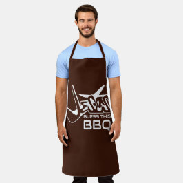 Jesus segne diese GRILLEN Schürze