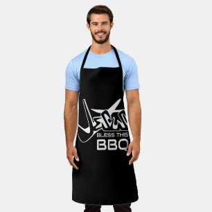 Jesus segne diesen BBQ Schürze