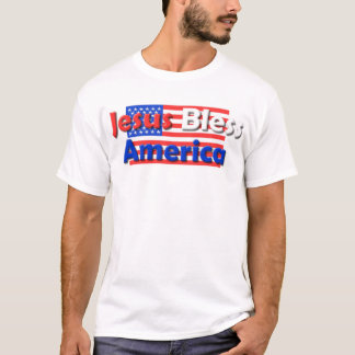 Jesus segnen Amerika T-Shirt