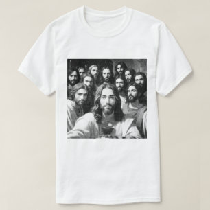 Jesus selbt mit 12 Jüngern T-Shirt