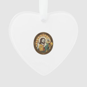 Jesus Selfie Accidentel avec Double Menton Caméra
