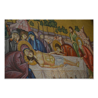 Jesus seltenes Foto Malerei