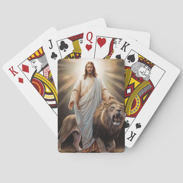 Jesus-Serien-Kartenspiele 1 Spielkarten (Rückseite)